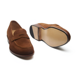 Aurus Penny Loafer – Suede Elegance