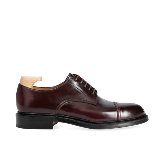 BURGUNDY CORDOVAN DERBY SHOES