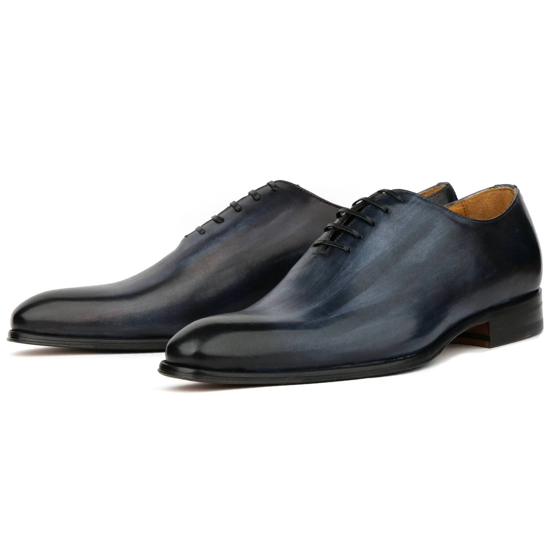 Benson Wholecut Oxford – Patina Grey