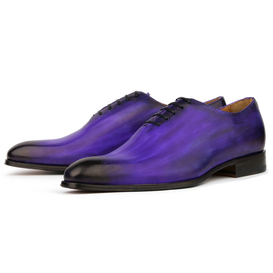 Benson Wholecut Oxford – Patina Purple