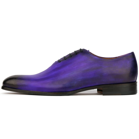 Benson Wholecut Oxford – Patina Purple