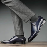 Benson Wholecut Oxford – Blue