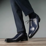 Benson Wholecut Oxford – Blue