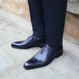 Benson Wholecut Oxford – Blue