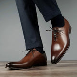 Benson Wholecut Oxford – Brown