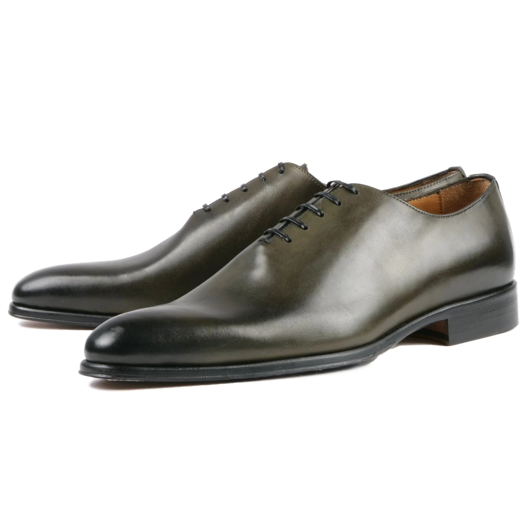 Lexa Wholecut Oxford – Olive Green