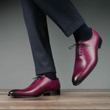 Benson Wholecut Oxford – Plum