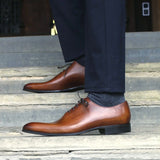 Benson Wholecut Oxford – Tan