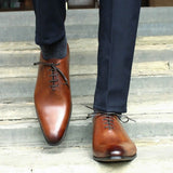 Benson Wholecut Oxford – Tan