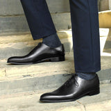 Benson Wholecut Oxford – Black