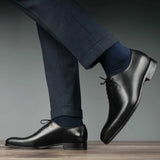 Benson Wholecut Oxford – Black