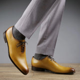 Benson Wholecut Oxford – Almond Tan