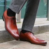 Benson Wholecut Oxford – Chestnut