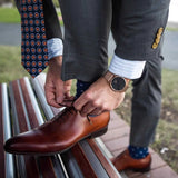 Benson Wholecut Oxford – Chestnut