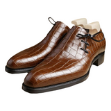 Camria Whole Cut Oxfords - Leather Shoes