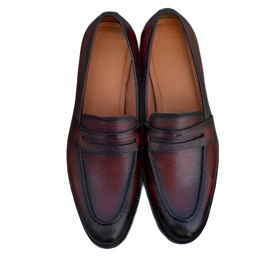 Brown Leather Montreal Chunky Loafers