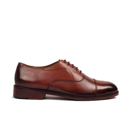 Captoe Classic Lace-Up Shoes – Pure Italian Leather