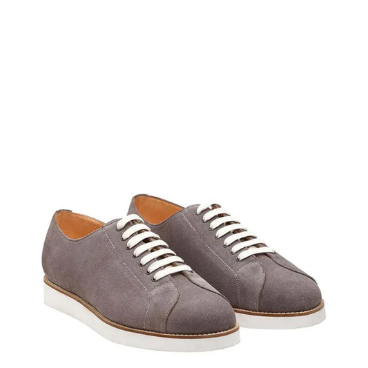 Classic Suede Lace-Up Sneakers
