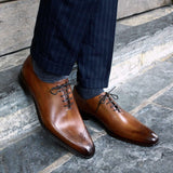 Ellington Wholecut Brogue – Tan