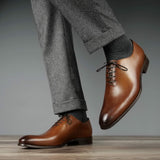 Ellington Wholecut Brogue – Tan