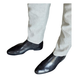 Black leather men Chelsea boots