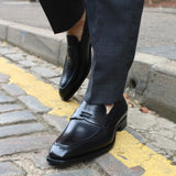 Hampton Penny Loafer – Black