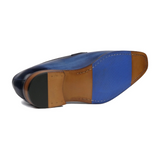 Hampton Penny Loafer – Blue Patina