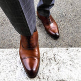 Harrow Cap Toe Oxford – Tan