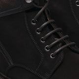 Boston Height-Increasing Oxford Boots – Brown Suede
