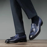 Henley Tassel Loafer – Blue