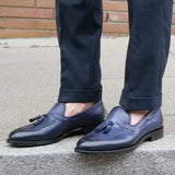 Henley Tassel Loafer – Blue