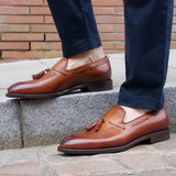 Henley Tassel Loafer – Chestnut