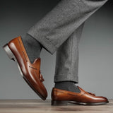 Henley Tassel Loafer – Tan