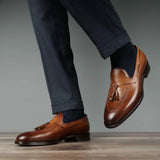 Henley Tassel Loafer – Tan