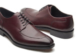 Ingrid Split Toe Blucher Derby – Bordeaux | Hand-Welted Excellence