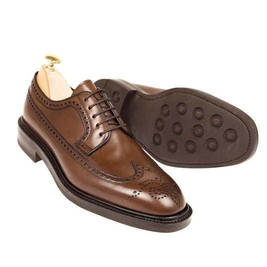 LONGWING BLUCHER IN BROWN VEGANO