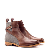 Men Handmade Custom Leather Jodhpur Boots