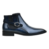 Men’s Buckle Boots in Blue