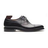 Richie Quarter Brogue Balmoral - Black | Hand Welted