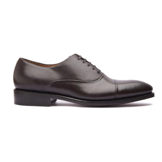 Romero Cap-toe Oxford - Brown | Hand Welted
