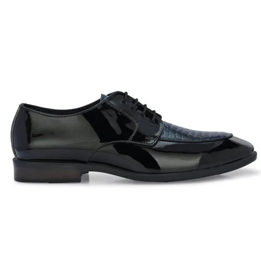 Patent Custom Handmade Leather Derby Shoes
